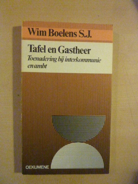 Wim Boelens - Tafel en gastheer, Ophalen of Verzenden, Zo goed als nieuw