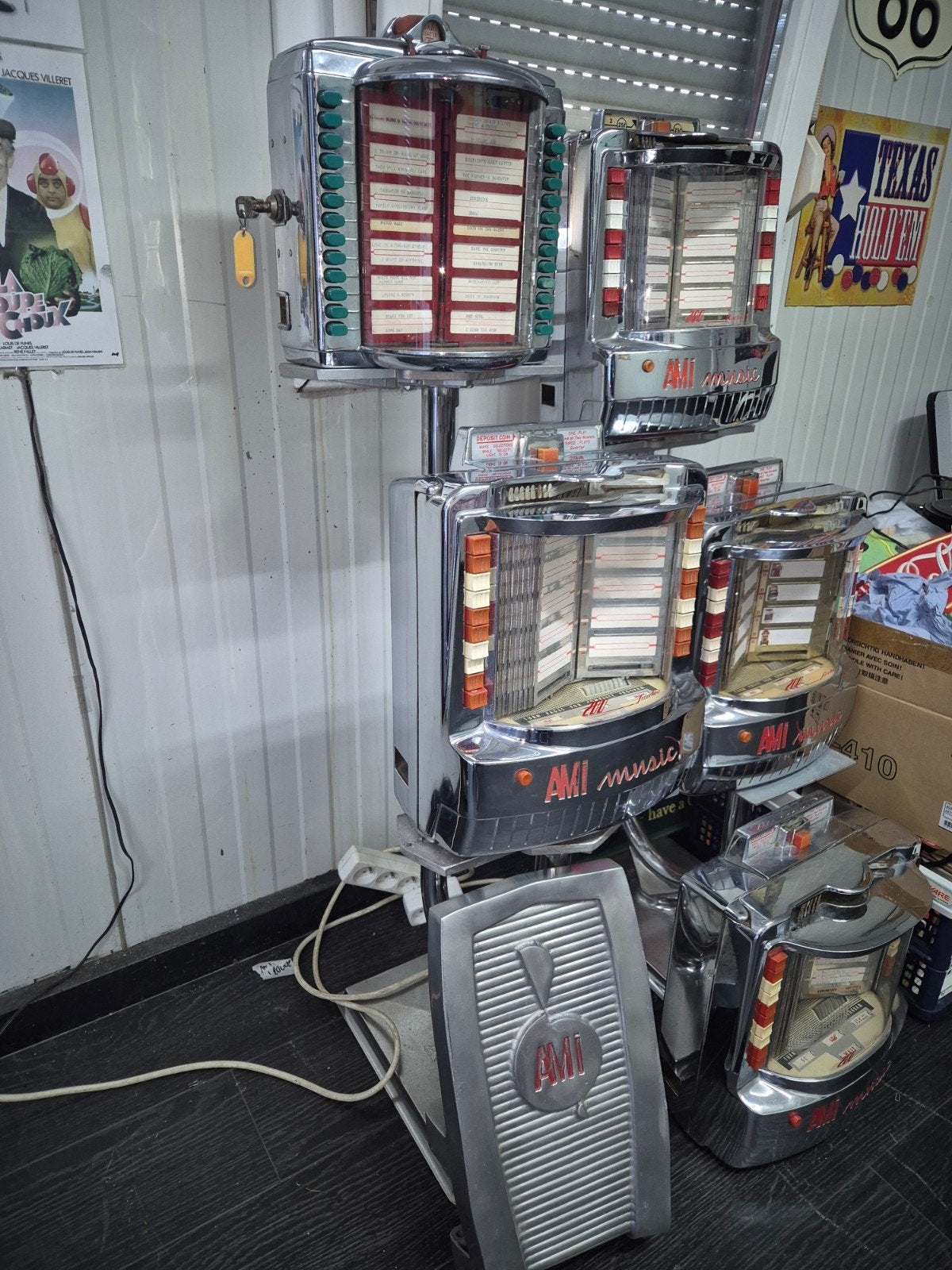 Ami 200 Wallbox, Ophalen, 1950 tot 1960, Ami