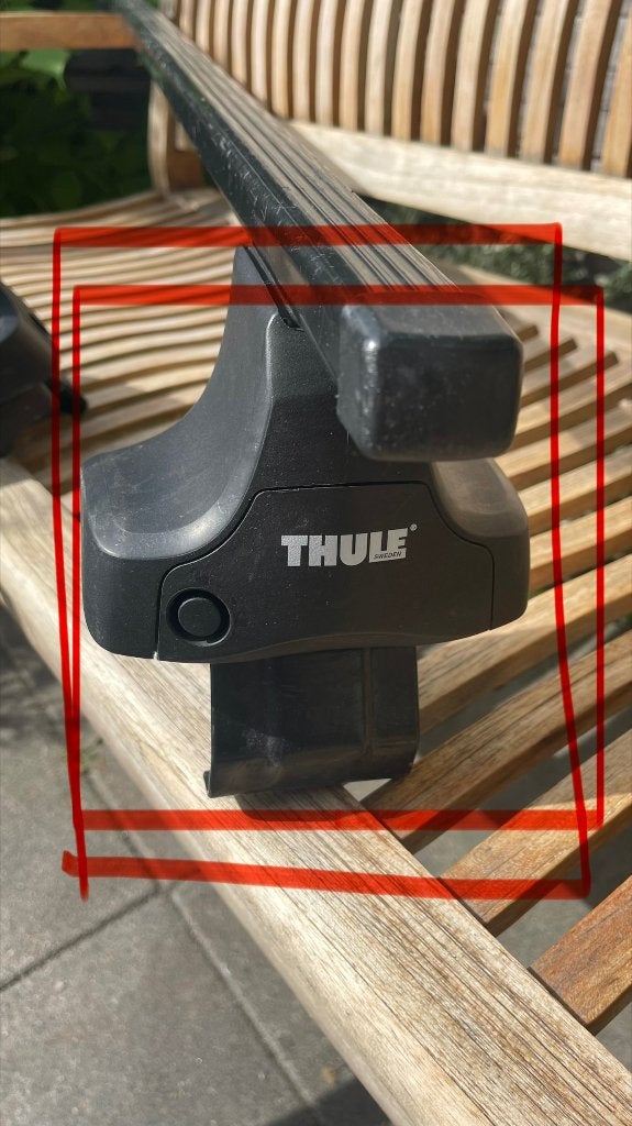 Thule 135cm (oa Toyota Corolla Verso) kit 1353, NIEUWE PRIJS, Ophalen of Verzenden, Gebruikt