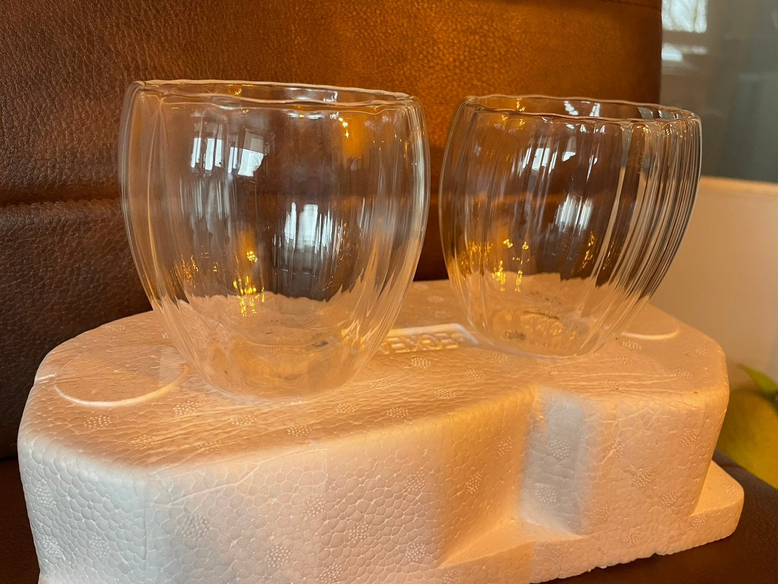 Dubbelwandige glazen, Glas of Glazen, Verzenden, Nieuw, Glas