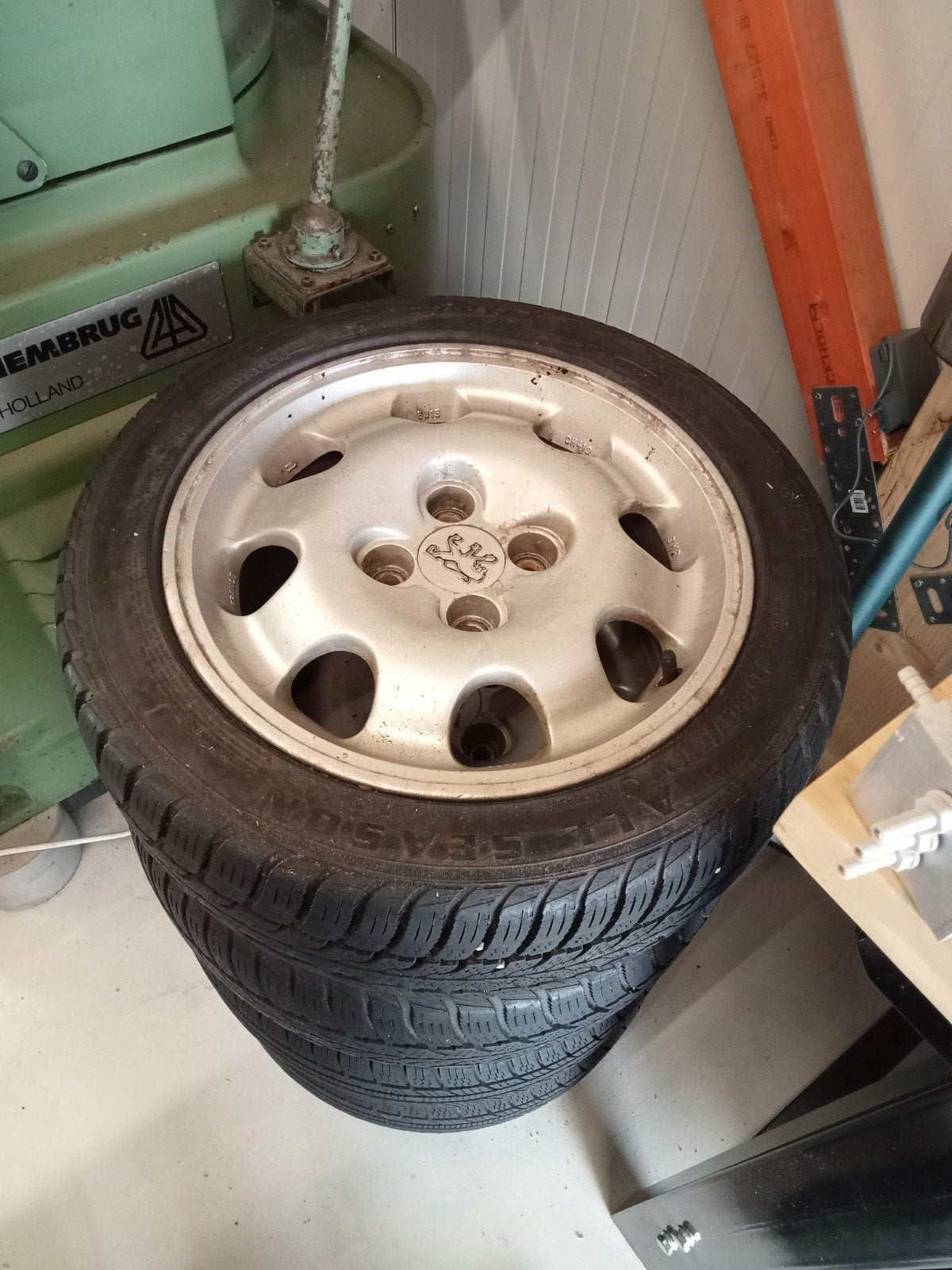Originele Peugeot 205 1.9 GTI Velgen - Speedline 15 inch, Ophalen, 1:32 tot 1:50, Auto, Overige merken