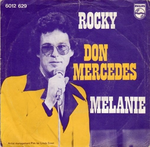 Don Mercedes ‎– Rocky (1976), Fotohoes, 7 inch, Ophalen of Verzenden, Zo goed als nieuw
