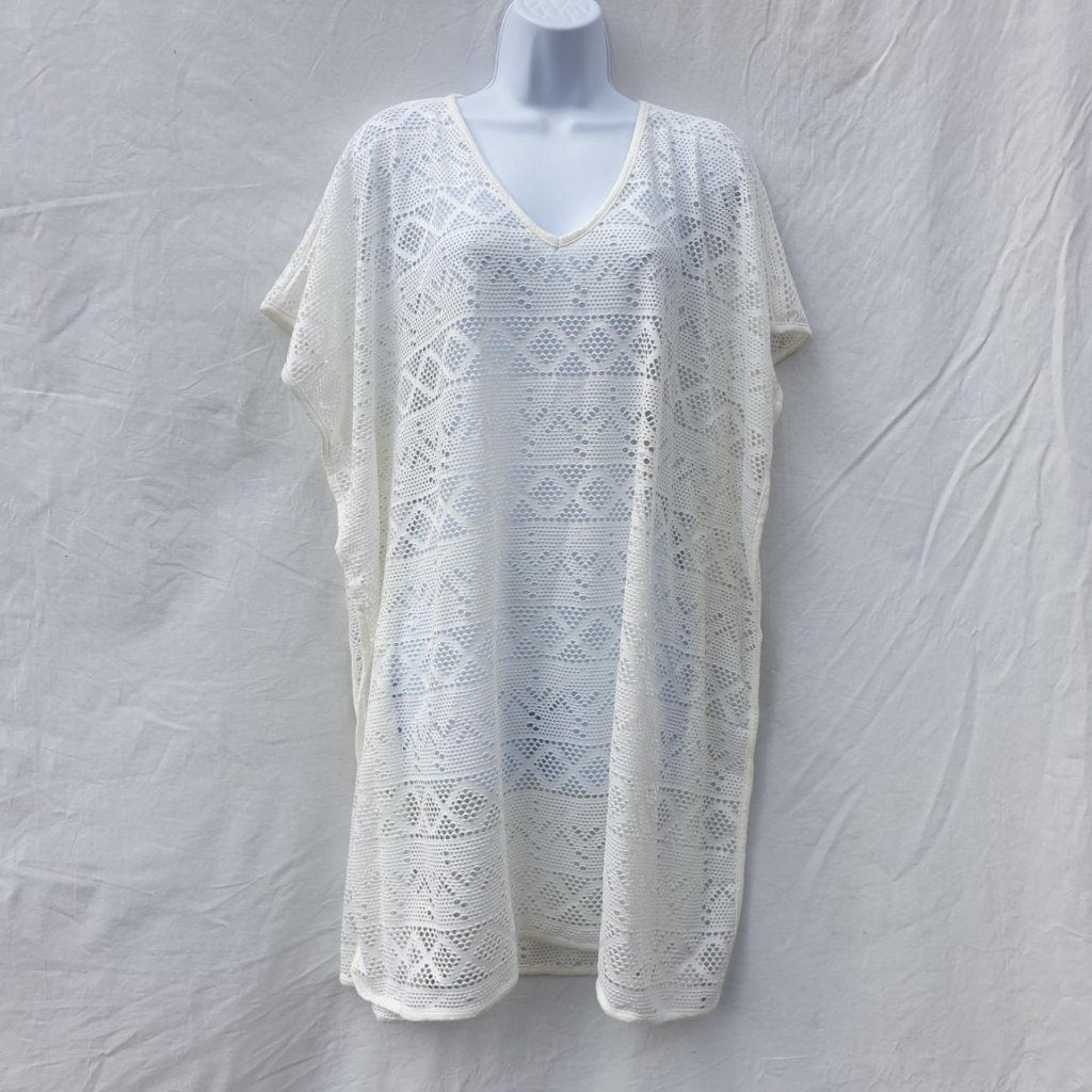 Leuke overgooier/strandjurk/gatenjurk mt 40 merk Charmor, Kleding | Dames, Maat 38/40 (M), ., Wit, Ophalen of Verzenden