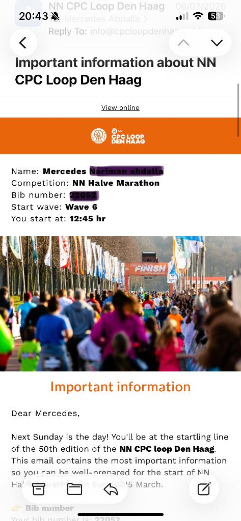 CPC Halve marathon Den Haag, Ophalen, Nieuw, Overige typen, Overige merken