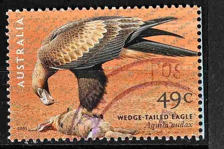postzegels Australië 2001, Ophalen of Verzenden, Gestempeld