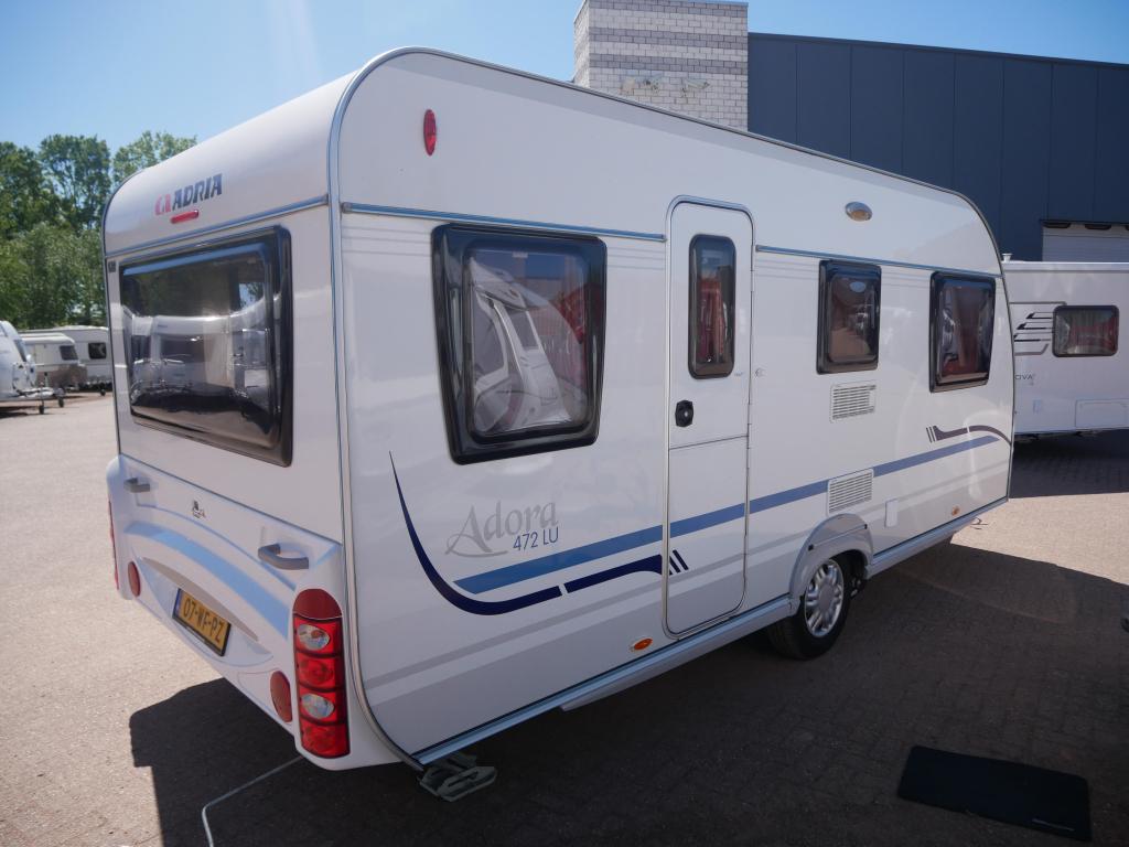 Adria Adora 472 LU met Enduro mover, Caravans en Kamperen, Rondzit, Schokbreker, Bedrijf, Adria