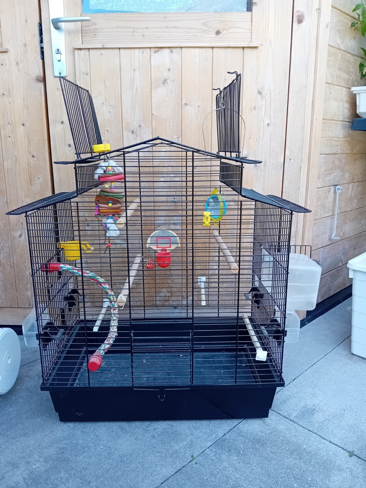 vogelkooi, Ophalen, Zo goed als nieuw, Metaal, Vogelkooi