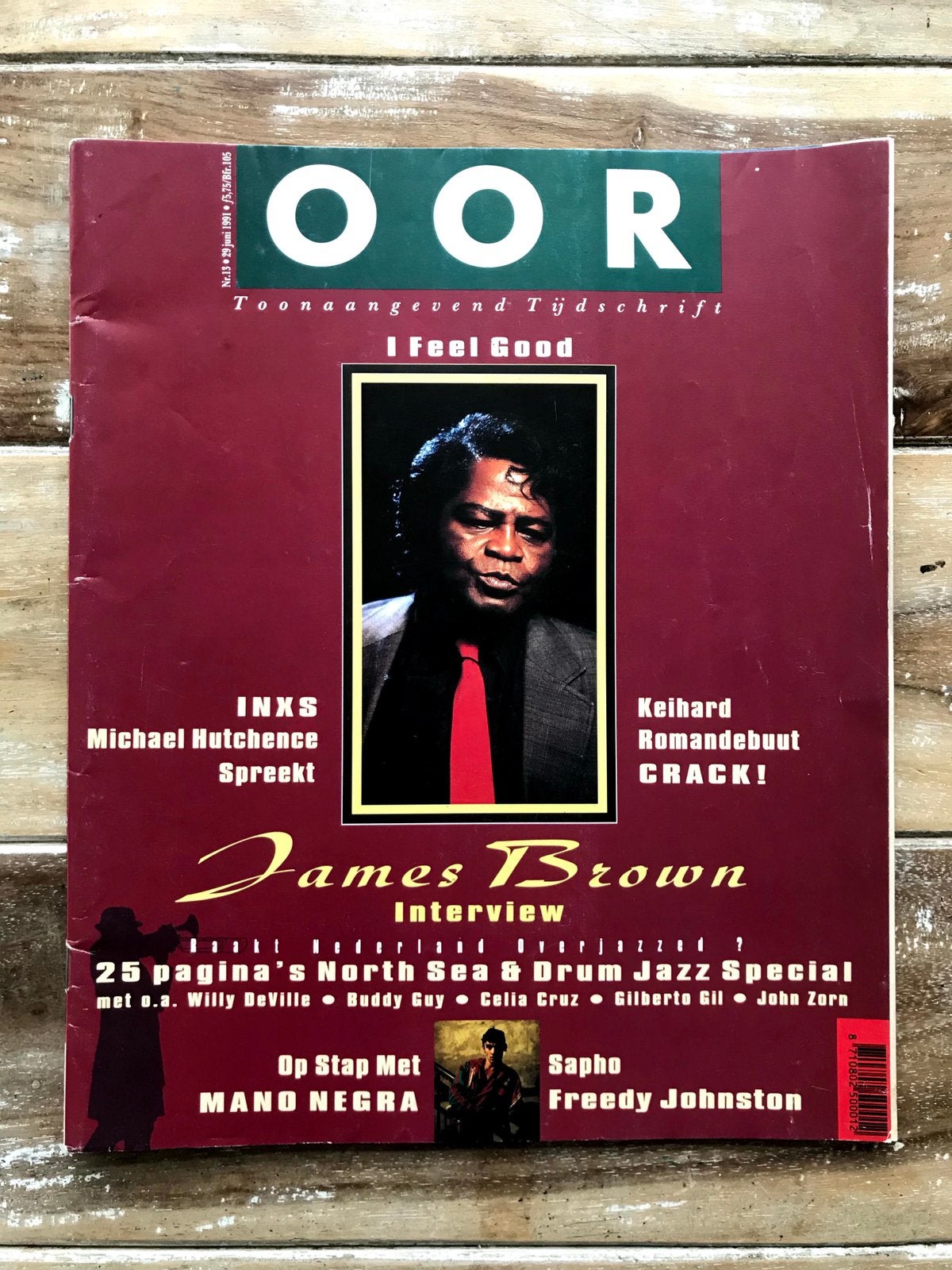 OOR Magazine 1991 BB KING Willy DeVille INXS Mano Negra, Ophalen of Verzenden, Zo goed als nieuw, Muziek, Film of Tv