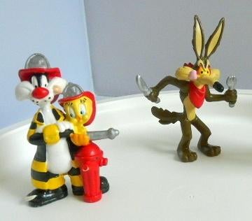 Looney Tunes # Sylvester, Tweet en Roadrunner, Ophalen of Verzenden, Looney Tunes, Zo goed als nieuw, Beeldje of Figuurtje