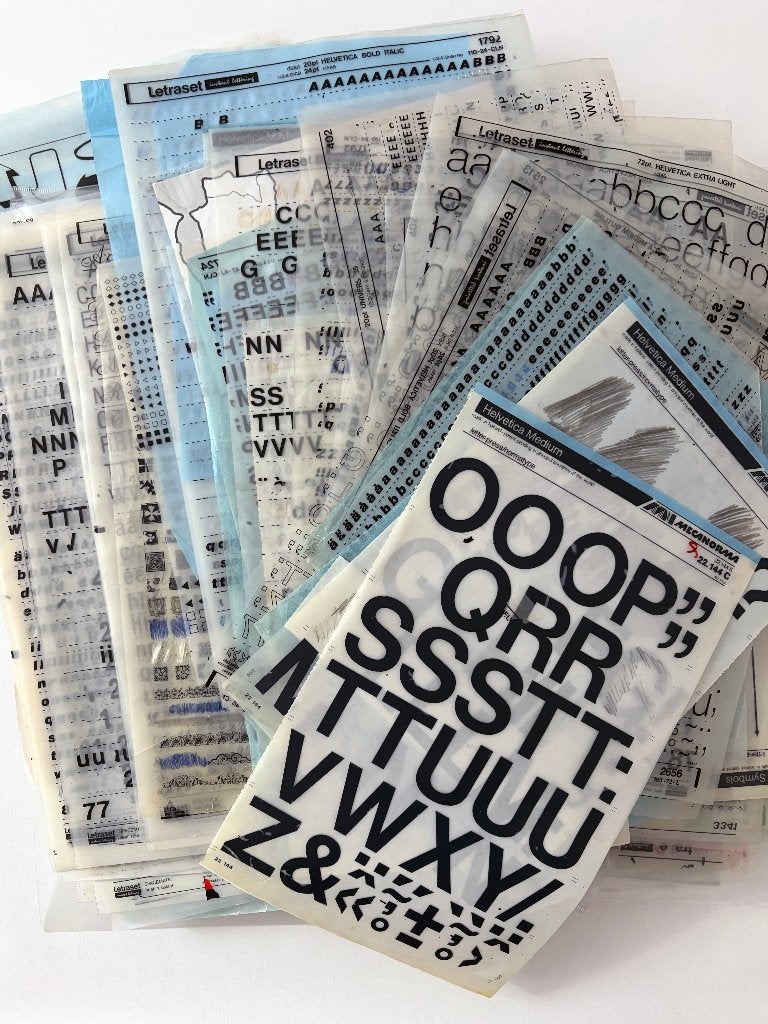 Letraset Transfer Sheets, Gelezen, Verzenden, Letraset, Overige onderwerpen