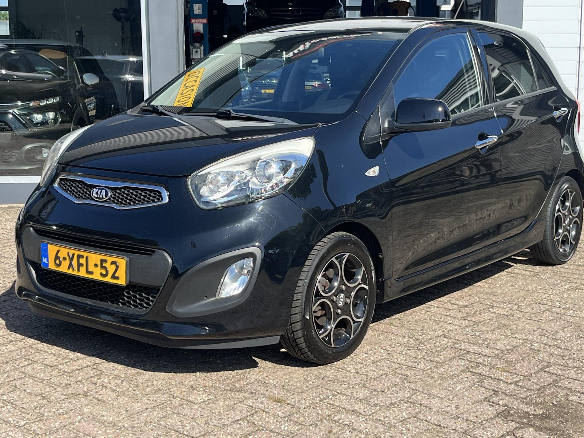 Kia Picanto 1.0 CVVT World Cup Ed., Voorwielaandrijving, Euro 5, Stof, Gebruikt