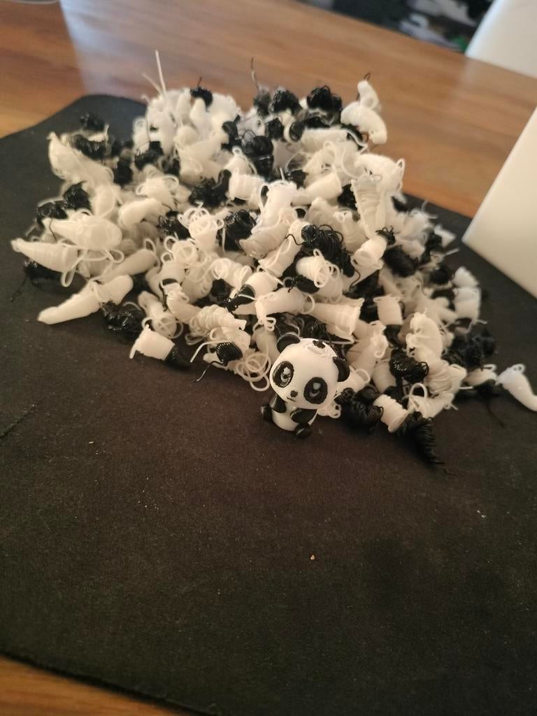Cute panda met veel 'poop', Ophalen of Verzenden, Gebruikt