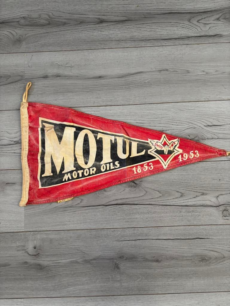 Motul olie vlag, Ophalen of Verzenden