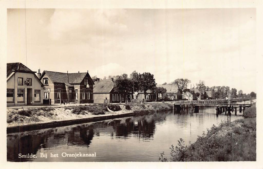 355 Smilde - Bij het Oranjekanaal, Ophalen of Verzenden, 1940 tot 1960, Ongelopen, Drenthe