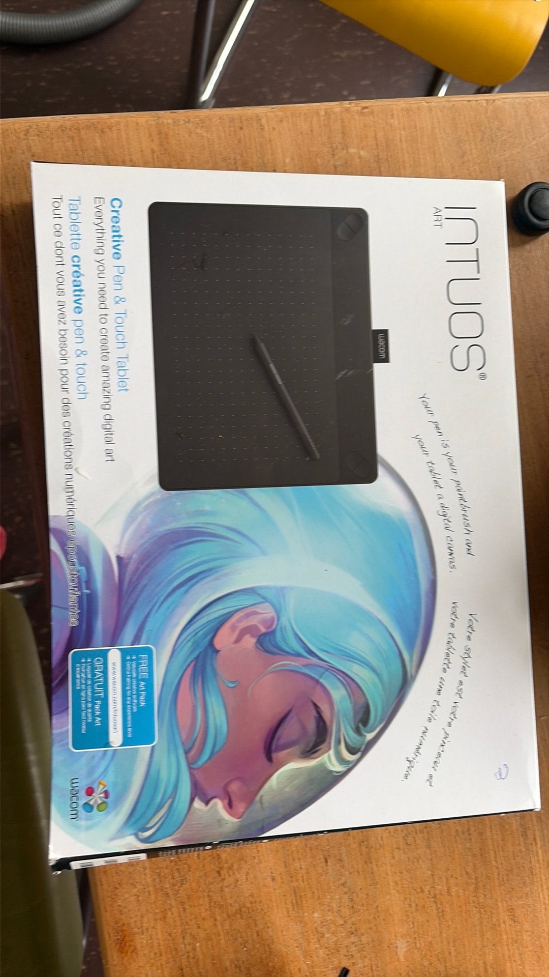Intuos tekentablet, merk wacom, Computers en Software, Tekentablets, Ophalen of Verzenden, Zo goed als nieuw
