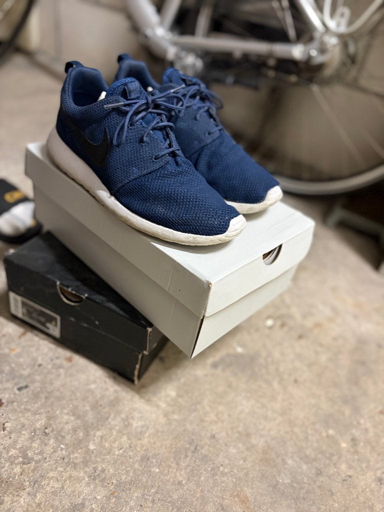Nike Roshe Run / Roshe One – Navy Blue – Maat 42, Blauw, Nike, Ophalen of Verzenden, Sneakers of Gympen