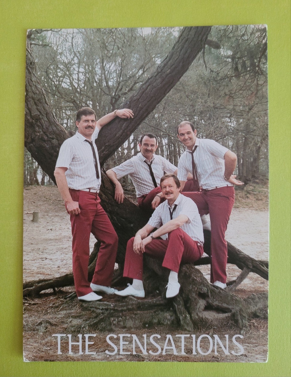 The Sensations - Fotokaart,  strooikaart, Ophalen, 1920 tot 1940, Sterren en Beroemdheden