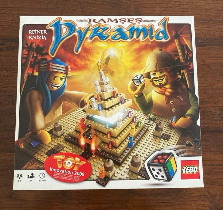 Lego Ramses Pyramid 3843 Bordspel - Compleet, Ophalen, Overige thema's, Lego, Zo goed als nieuw