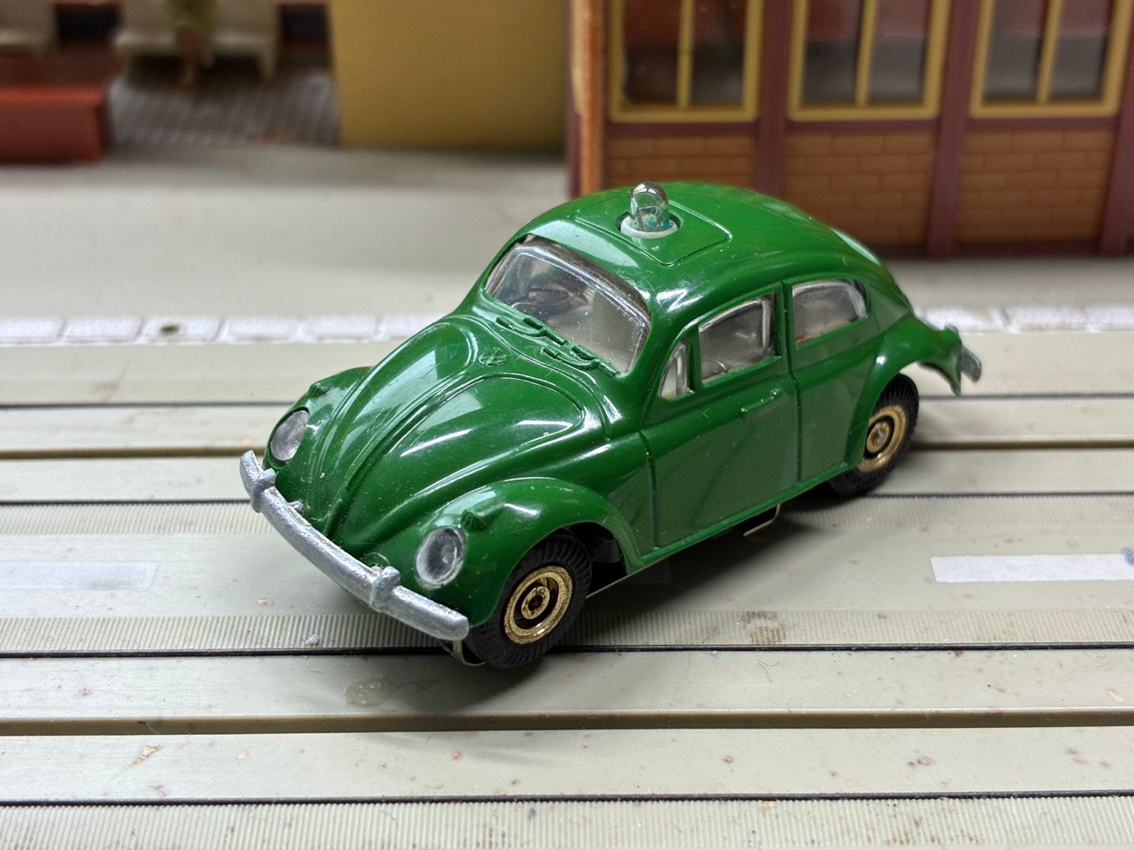 Faller AMS VW Kever politie, Ophalen of Verzenden, Zo goed als nieuw, Elektrisch, Overige merken