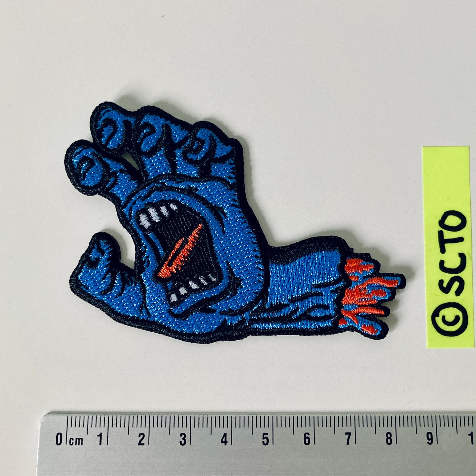 SALE Santa Cruz screaming hand strijk applicatie iron patch, Ophalen of Verzenden, Nieuw, Overige applicaties