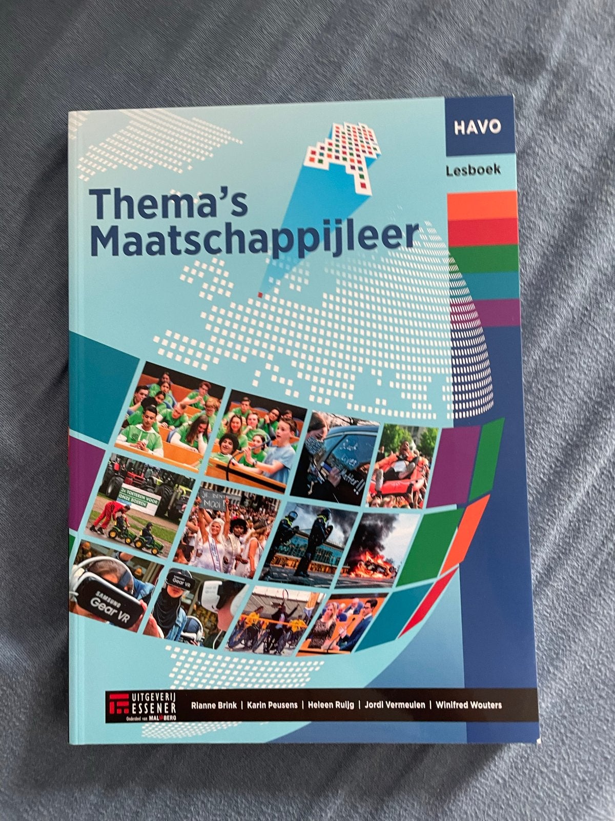 Thema's Maatschappijleer HAVO Lesboek, Ophalen of Verzenden, Gamma, Zo goed als nieuw, HBO