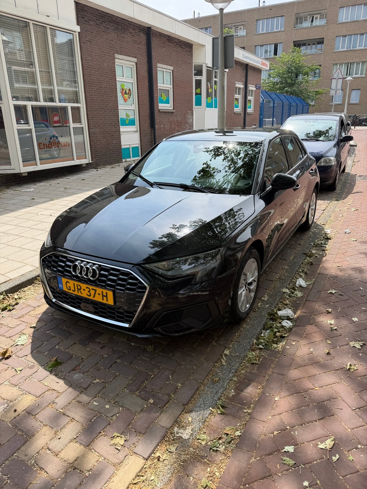 Audi A3 40 Tfsi e 204pk Phev S-tronic 2023 Zwart, Auto's, Audi, 1525 kg, 4 cilinders, Zwart, Plug-in hybride