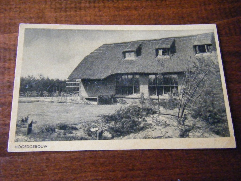 P42 - Hierden - Hoofdgebouw De Woudstee - 1952 - Mooi/Oud, Ophalen of Verzenden, 1940 tot 1960, Gelderland