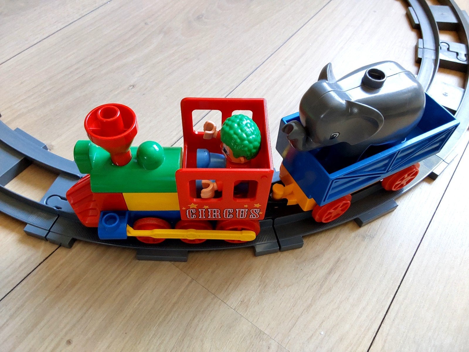 Duplo trein handmatig, Ophalen of Verzenden, Duplo