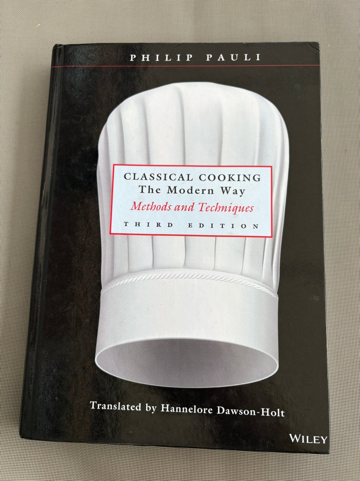 Classic cooking the modern way - Wiley, Boeken, Studieboeken en Cursussen, Ophalen of Verzenden, Beta, Gelezen, HBO