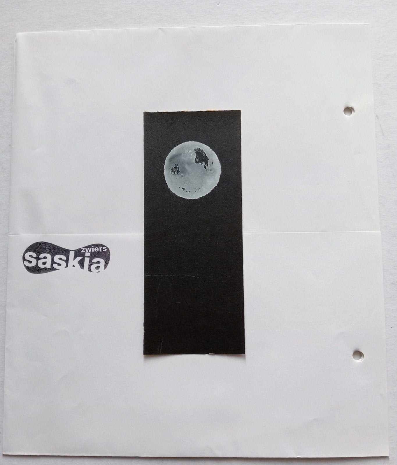 Saskia Zwiers abstracte compositie 1998, Antiek en Kunst, Ophalen of Verzenden