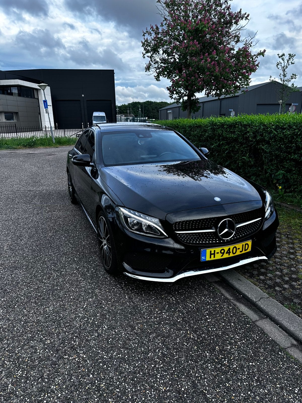 Mercedes-Benz C-Klasse C220 d 170pk 9G-TRONIC 2017 Zwart, Achterwielaandrijving, 1800 kg, 4 cilinders, Zwart