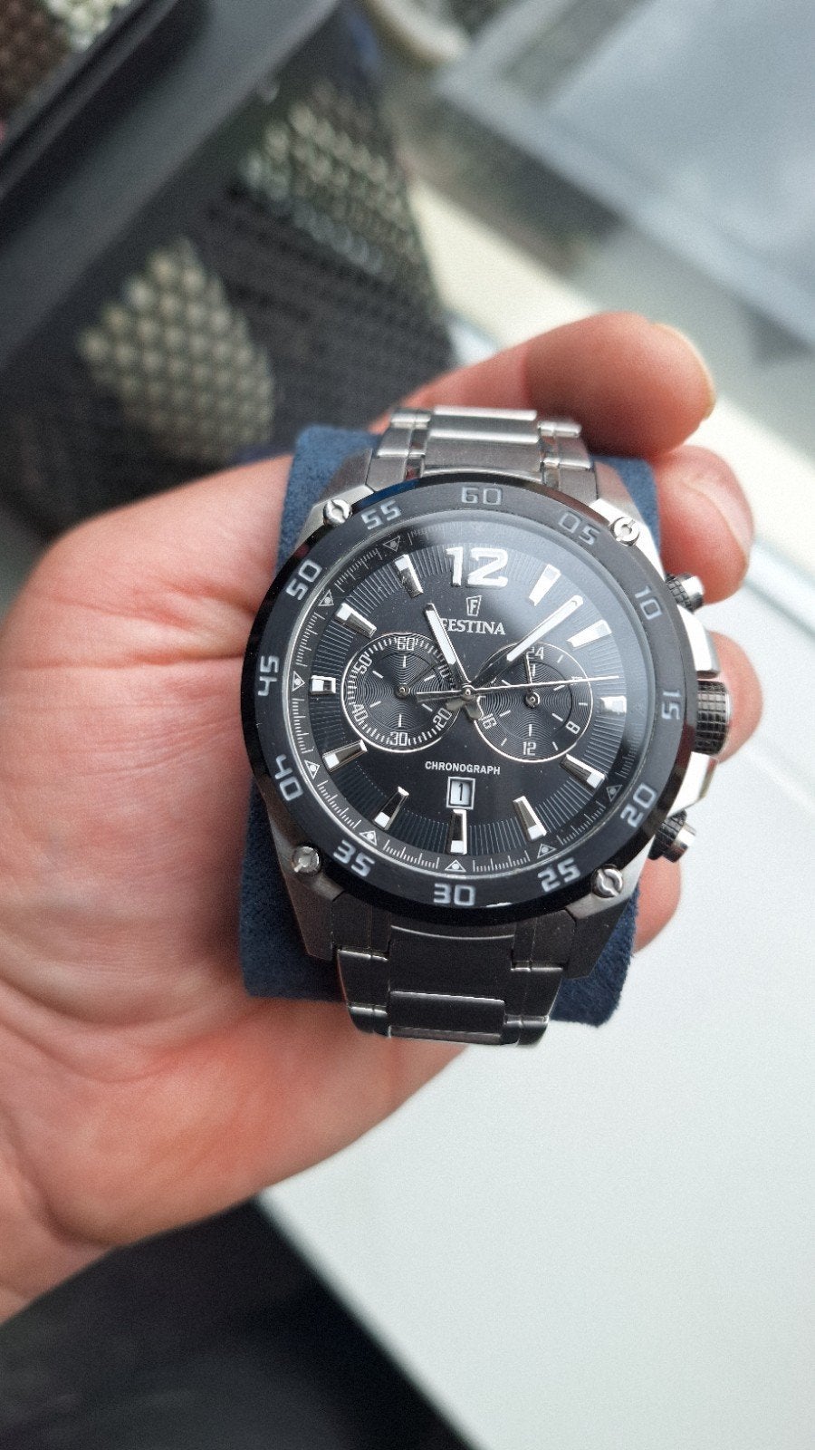 Festina Heren Horloge - Nieuw in Doos met Extra Schakels, Ophalen of Verzenden