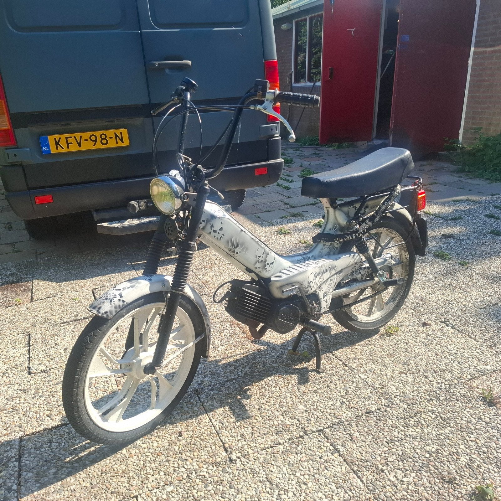 vette tomos a35 blauw kenteken, Ophalen, Zo goed als nieuw, Standard