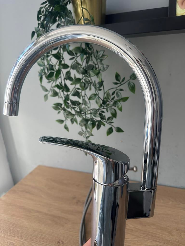 Grohe Keukenkraan Chroom - Zo goed als nieuw, Doe-het-zelf en Verbouw, Sanitair, Ophalen of Verzenden, Zo goed als nieuw, Chroom
