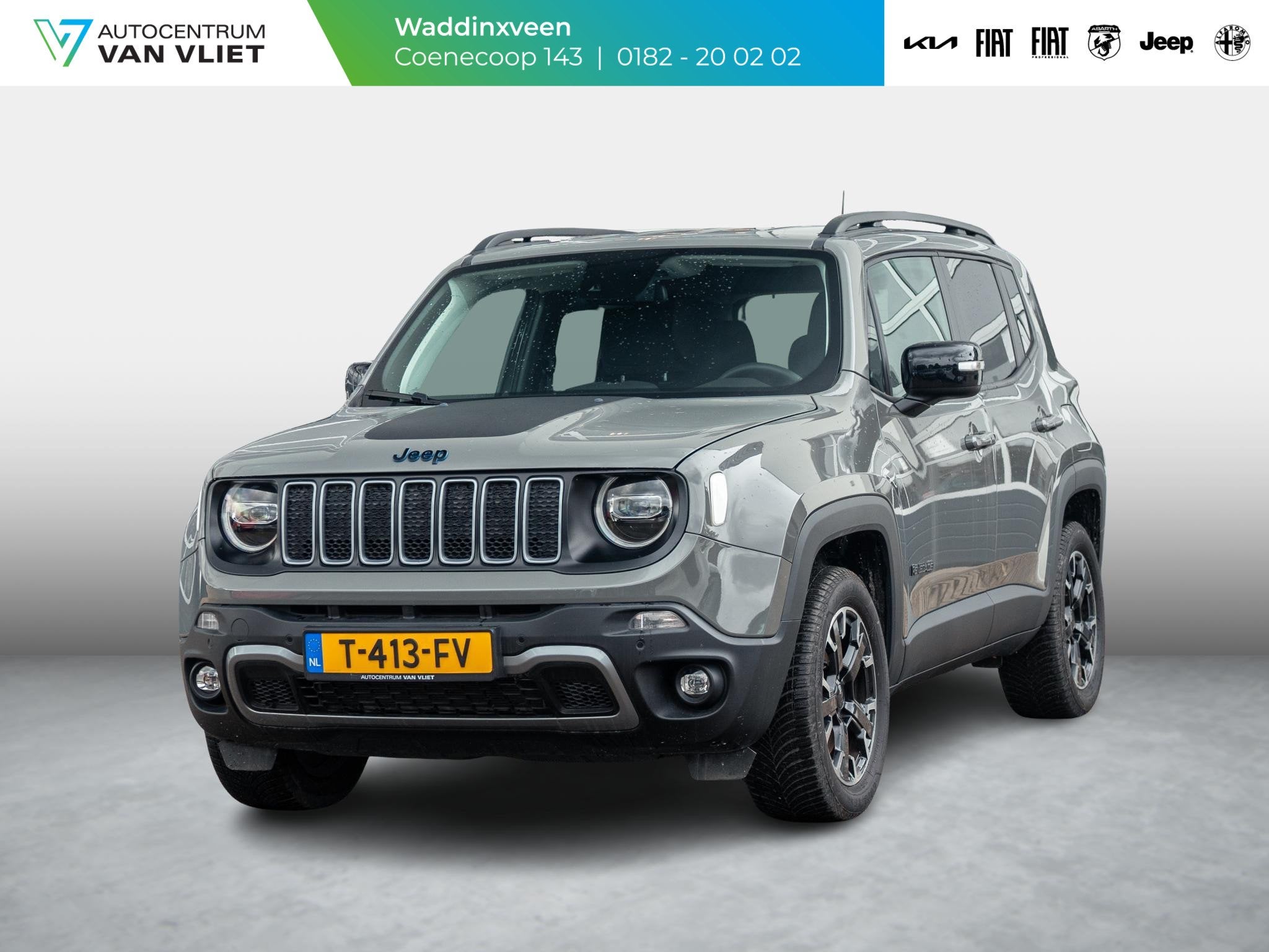 Jeep Renegade 4xe 240 Plug-in Hybrid Electric New Upland | C, Auto's, Automaat, 12 maanden, Stof, Gebruikt