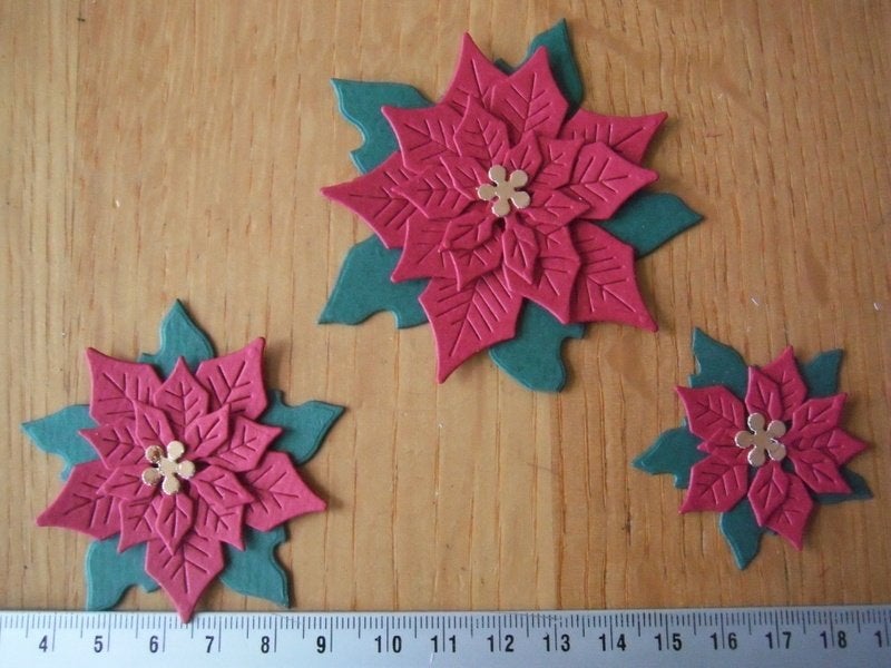 set stansjes Kerst sterren rood, Ophalen of Verzenden, Nieuw, Kerst, Overige typen