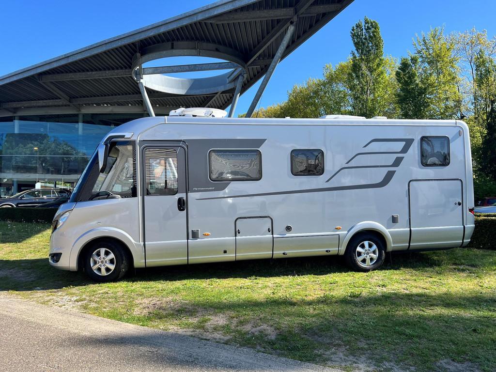 Hymer B 780 ML Mercedes Truma Duoc Level- weeg Zonnepanelen, Caravans en Kamperen, 7 tot 8 meter, Bedrijf, Diesel, Hymer