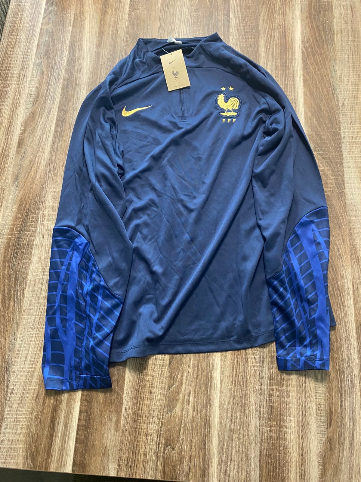 Frankrijk trainingspak nieuw, Ophalen, Zo goed als nieuw, Overige maten, Blauw