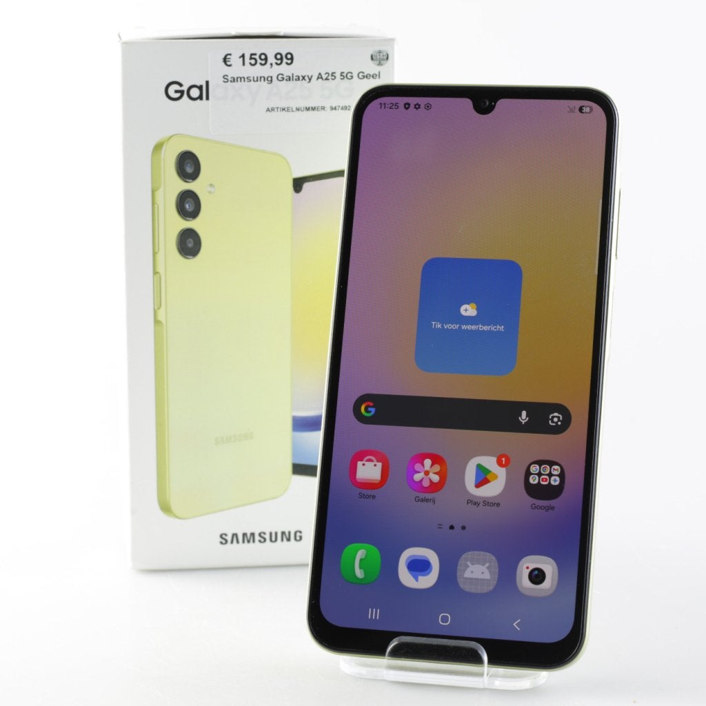 Samsung Galaxy A25 5G Geel, Telecommunicatie, Mobiele telefoons | Samsung, Samsung, Zo goed als nieuw, Support@Samsung.com, 129, Samsung-ro, Yeongtong-gu
Suwon-si, Gyeonggi-do 16677
South Korea