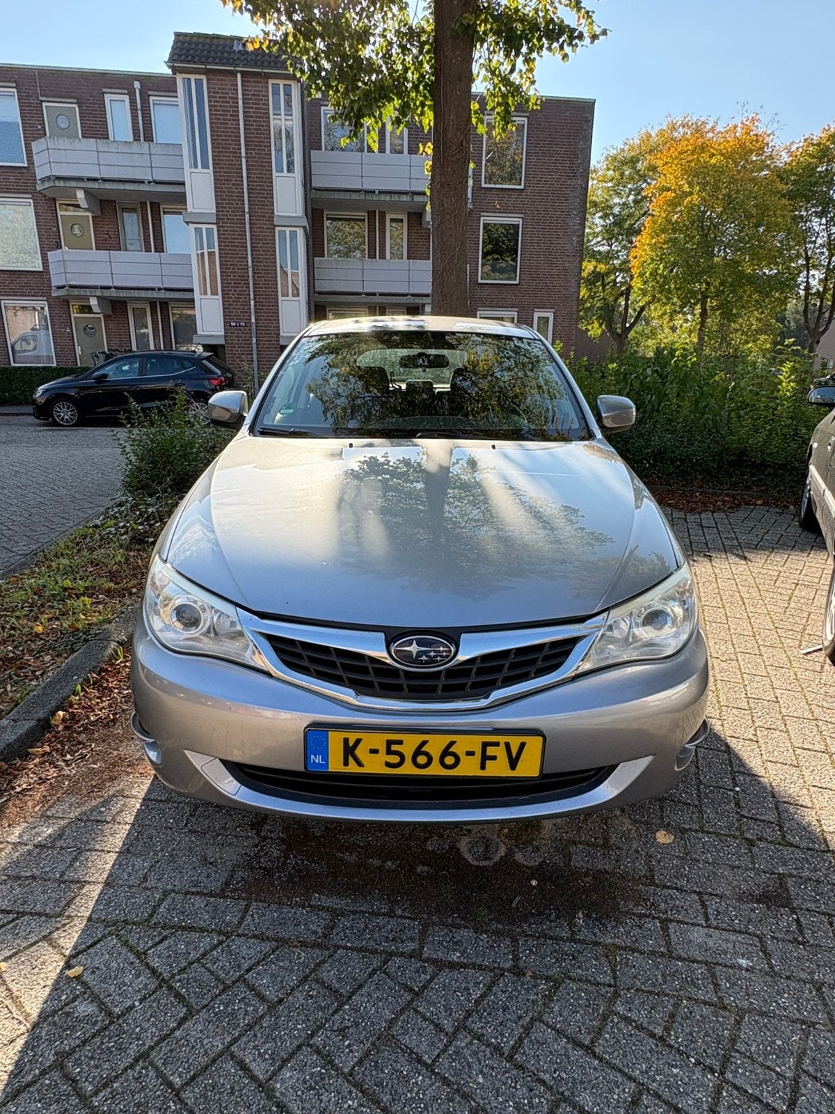 Subaru Impreza 1.5 R Hatchback AWD 2008 Grijs, Auto's, 13 km/l, 1498 cc, 4 cilinders, Elektrische ramen