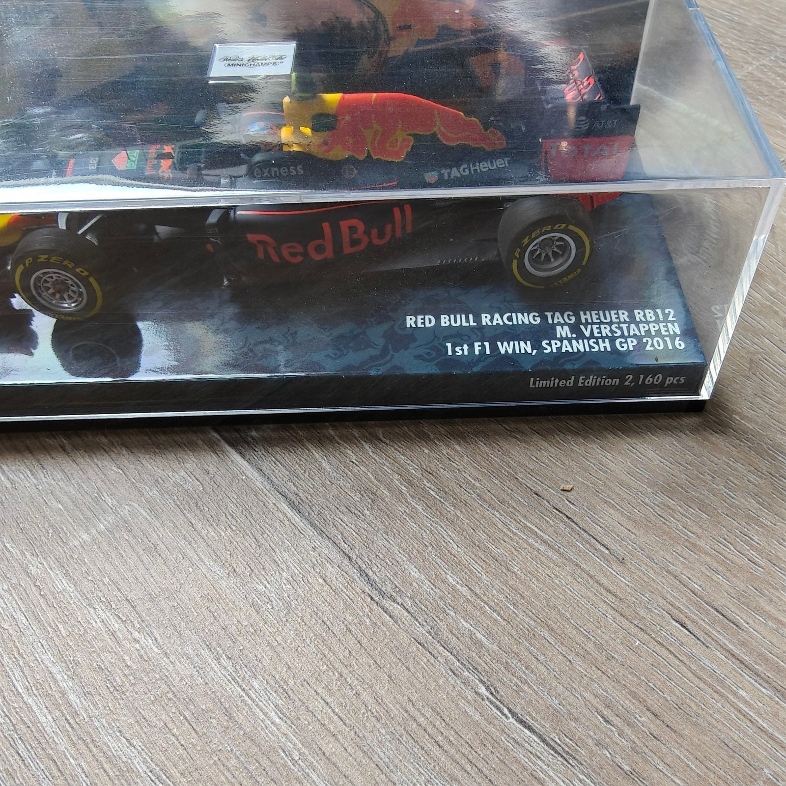 Max Verstappen 1st Win Spanish GP - Limited Edition, Ophalen, Zo goed als nieuw, Auto, MiniChamps