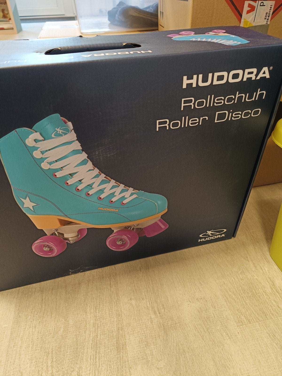 Hudora Roller Disco rolschaatsen, maat 38- Zo goed als nieuw, Ophalen, Zo goed als nieuw, Dames