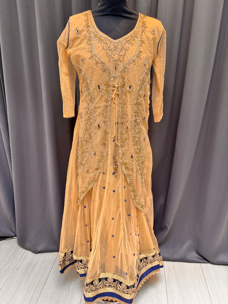 Anarkali Indiaase jurk maar 34/36, Kleding | Dames, Overige typen, Ophalen of Verzenden, Zo goed als nieuw, Maat 34 (XS) of kleiner