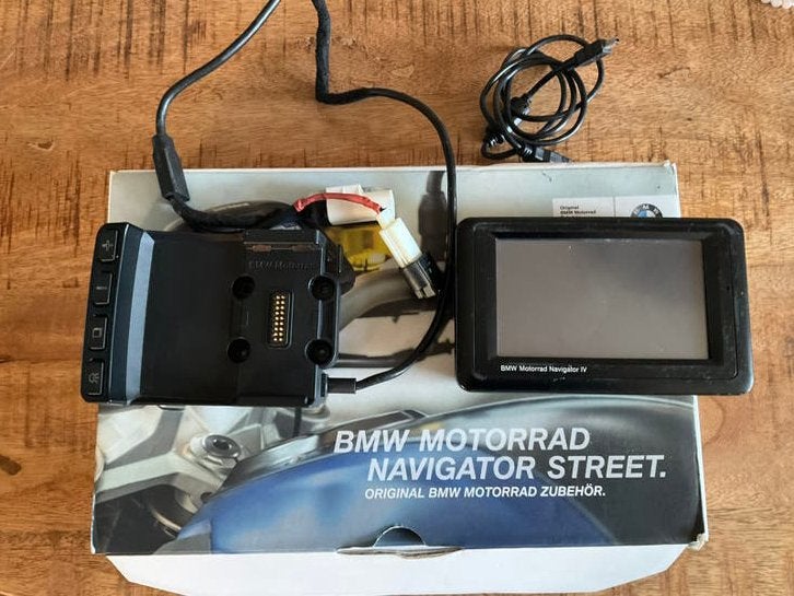 Bmw iv navigatie compleet, Motoren, Ophalen of Verzenden, Gebruikt