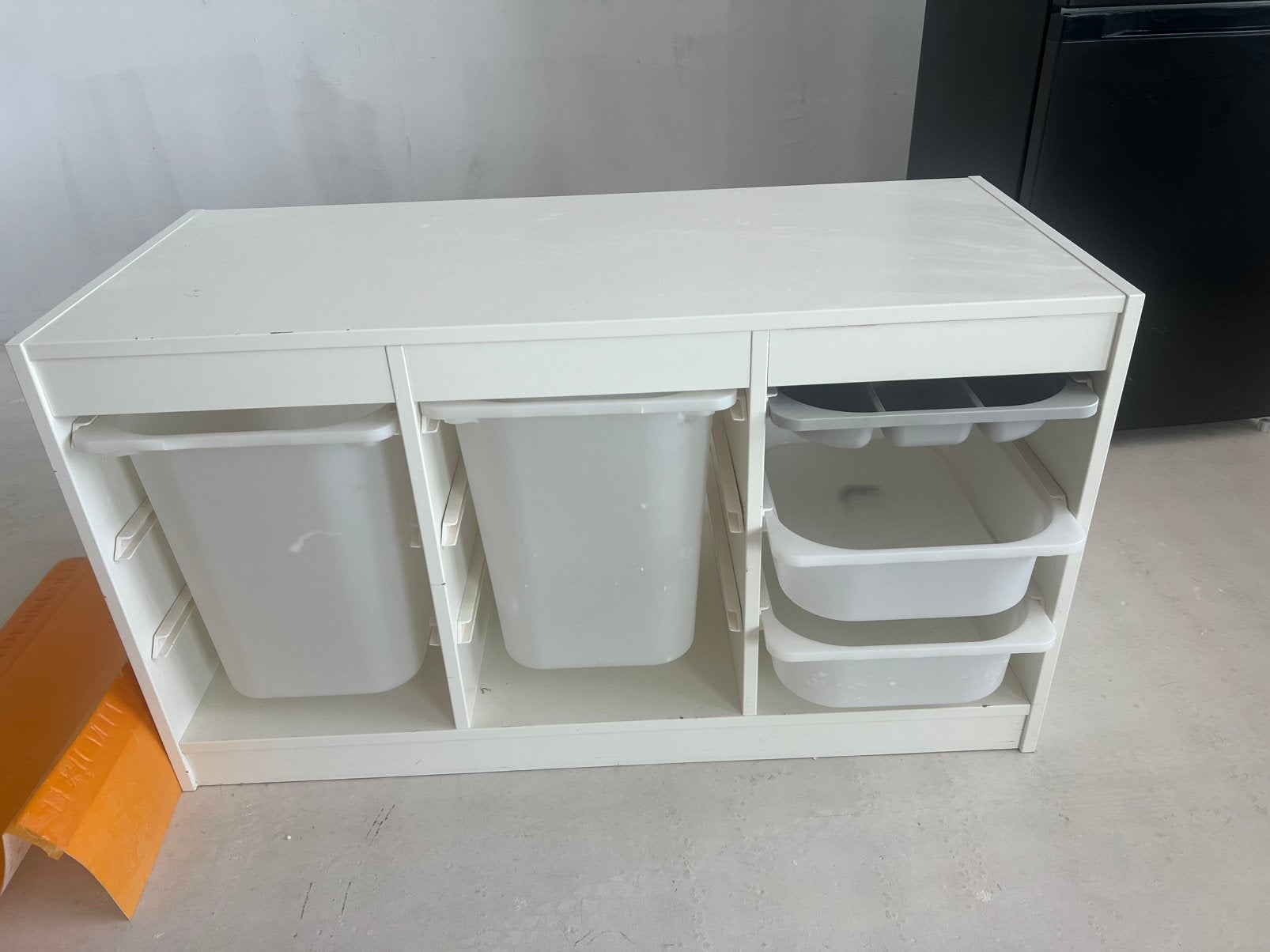 Ikea kast met bakken, Ophalen, Gebruikt