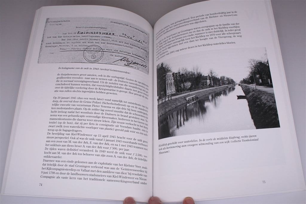 De Snik van Kiel-Windeweer — Trekschuitvaart [1798-1949], Ophalen of Verzenden, Zo goed als nieuw