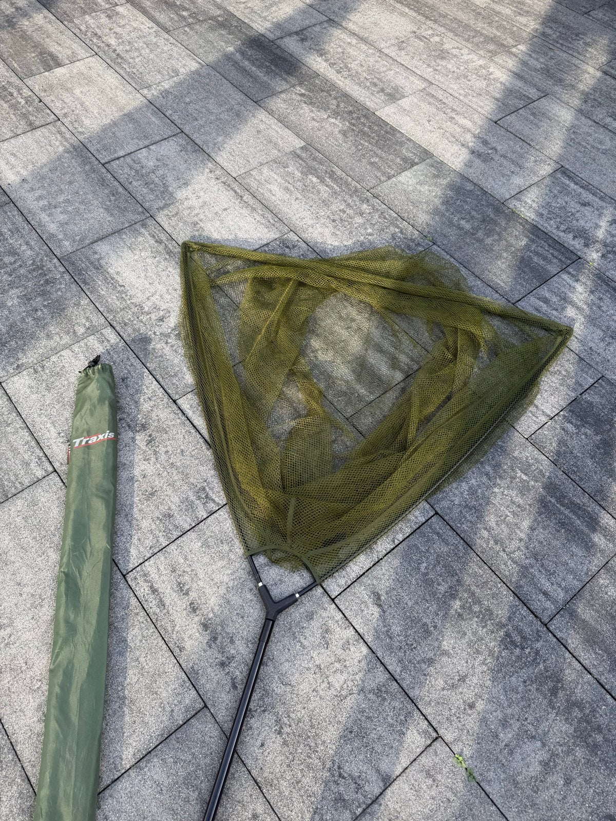 Visnet met opbergtasje, Ophalen, Gebruikt, Net of Fuik