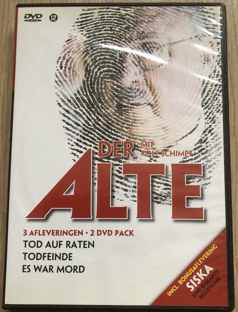 DER ALTE - KRIMI - 2 DVD'S, Ophalen of Verzenden, Zo goed als nieuw, Detective en Krimi