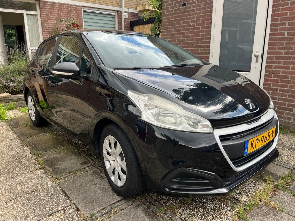 Peugeot 208 1.0 VTI 50KW/68PK 5-D 2016 Zwart, Origineel Nederlands, Particulier, 3 cilinders, Onderhoudsboekje