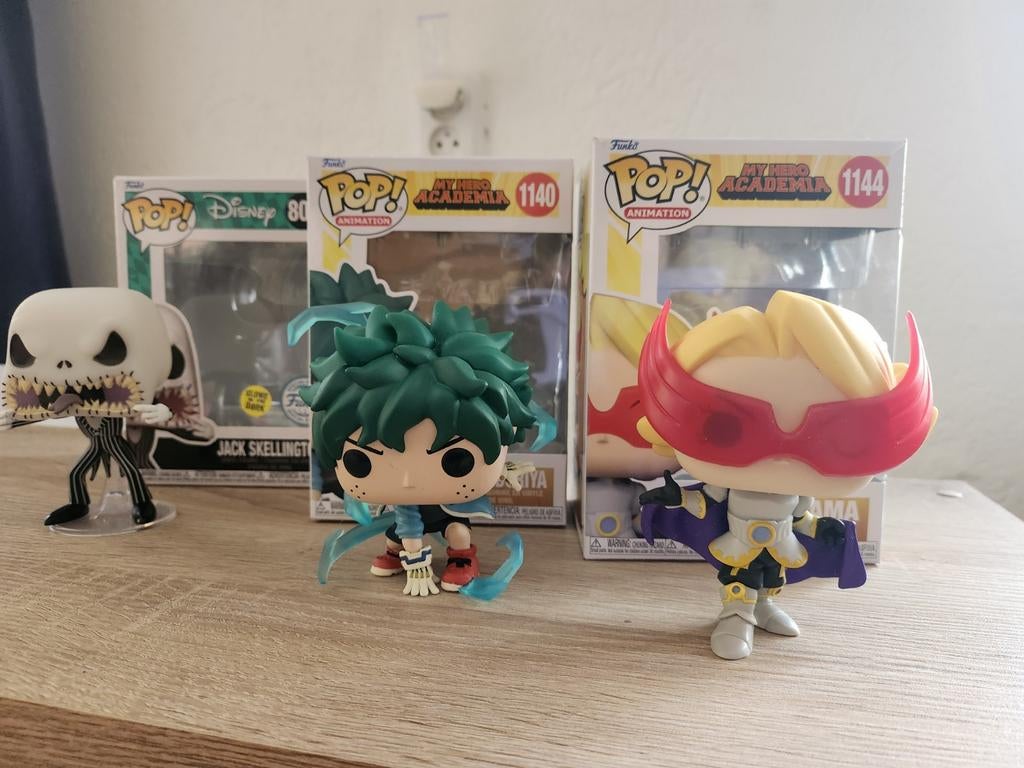 Funko Pop! The Nightmare Before Christmas & My Hero Academia, Ophalen of Verzenden, Zo goed als nieuw